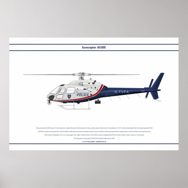 AS355 UK Police 1 Poster (Framsidan)