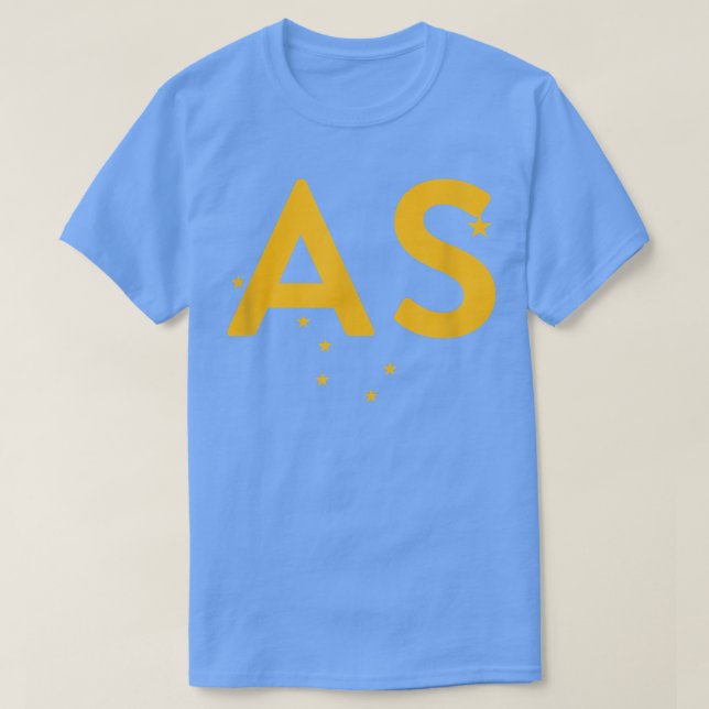 AS - Alaska Three Part Combo Design - Alaska Flagg T Shirt (Design framsida)