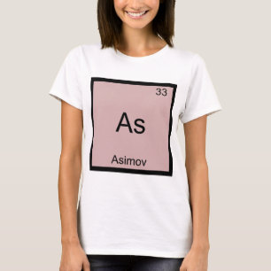 As - Asimov Rolig Kemitelementsymbol T-shirt