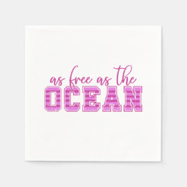 As Free as the Ocean | Coastal Entertaining Pappersservett