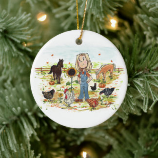 AS-MFALL JULGRANSPRYDNAD KERAMIK