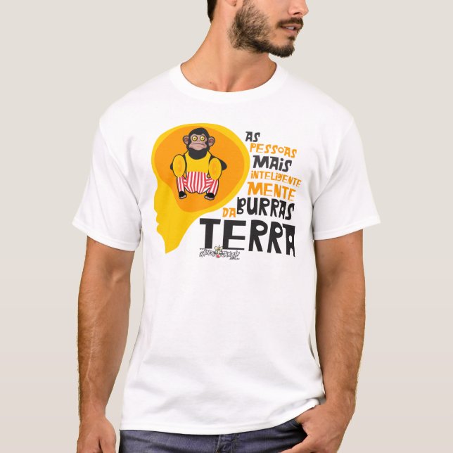 As Pessoas Mais Inteligentemente Burras da Terra T Shirt (Framsida)