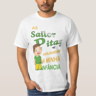 As Sailor Pitas Arruinaram a Minha Infância- H/ver T-shirt