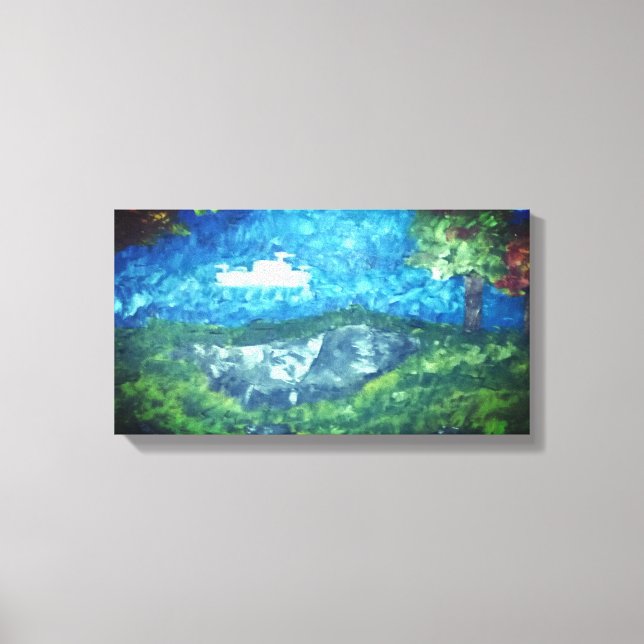 ASA CREATON water war Canvastryck (Framsida)