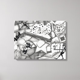 ASA CREATON West Virgina Canvastryck