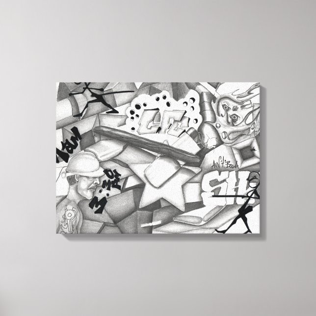 ASA CREATON West Virgina  Canvastryck (Framsida)