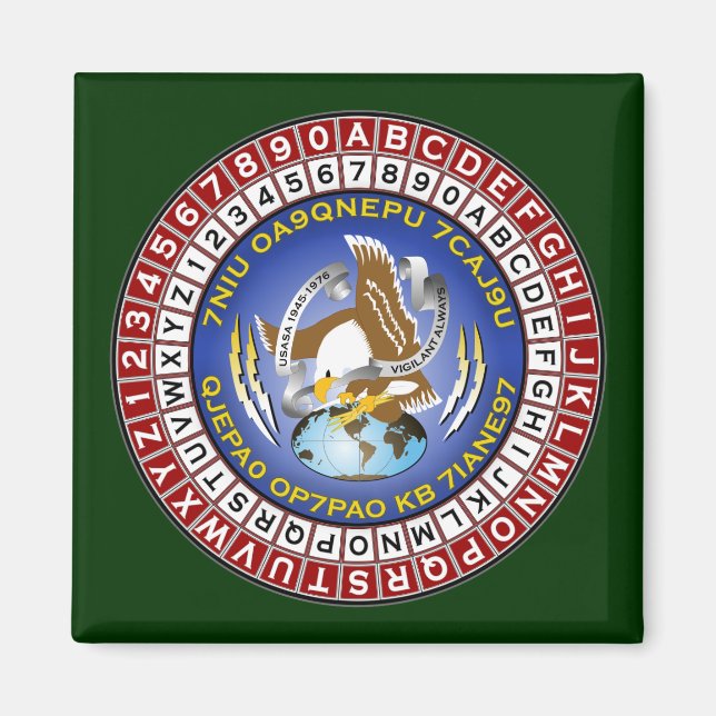 ASA-kretshjul 1 Magnet (Framsidan)