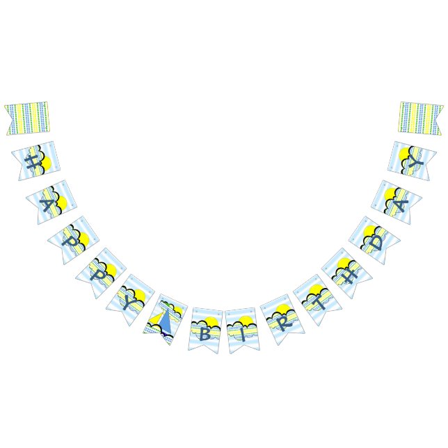 Asail GRATTIS PÅ FÖDELSEDAGEN Vimplar (Alla)