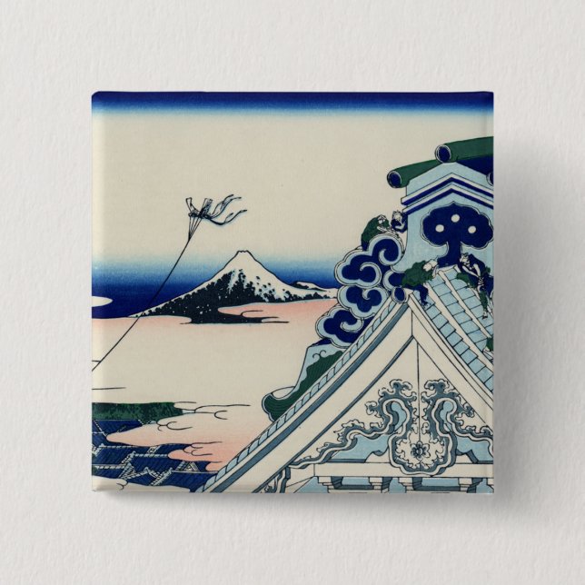 Asakusa Honganji tempel i den östliga huvudstaden Knapp (Framsida)