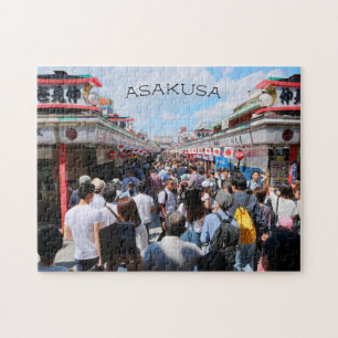 Asakusa-marknaden, Tokyo, Japan Pussel