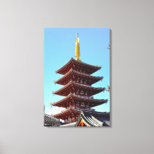 Asakusa Sensoji-templet Japan Reselandskap