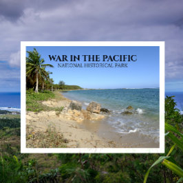 Asan Beach Krig i Pacific National HP Vykort