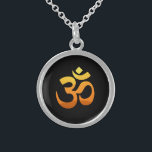 Asana Slappna av Fitness Zen Yoga Om Mantra Symbol Sterling Silver Halsband<br><div class="desc">Asana Slappna av Fitness Zen Yoga Om Mantra Symbol Guld Sunrise Meditation Gult Orange Elegant inspiration Sol Sunrise Sterling silver Round Necklace.</div>