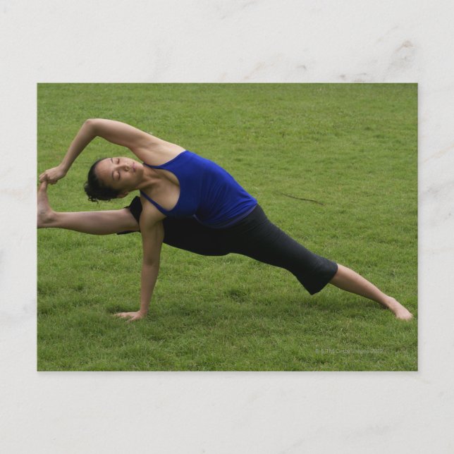 Asana yoga vykort (Framsida)