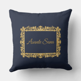 Asante Sana Koppar & Midnight Navy Heritage Anchor Kudde