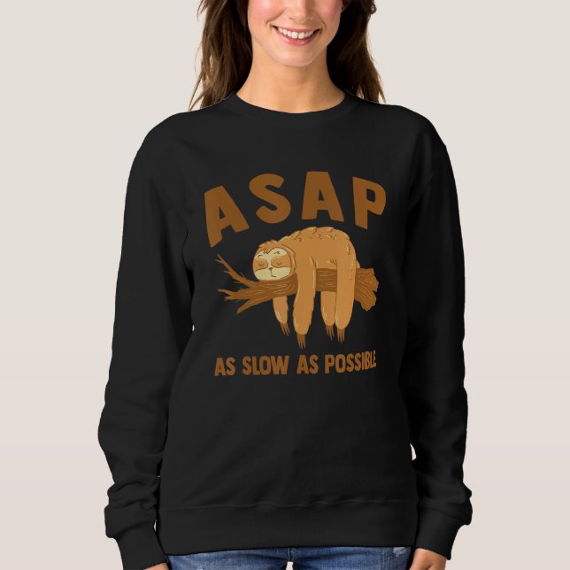 ASAP så långsamt som möjligt T Shirt (Framsida)