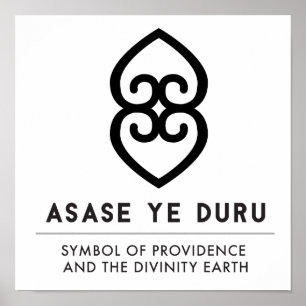 ASASE YE DURU Providence and Divinity Earth Poster