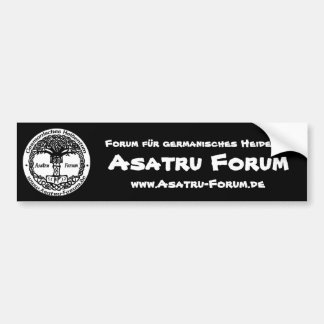 Asatru Forum Logo Bildekal