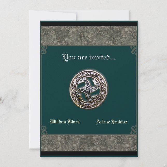 Asatru-handtag Inbjudningar (Framsida)