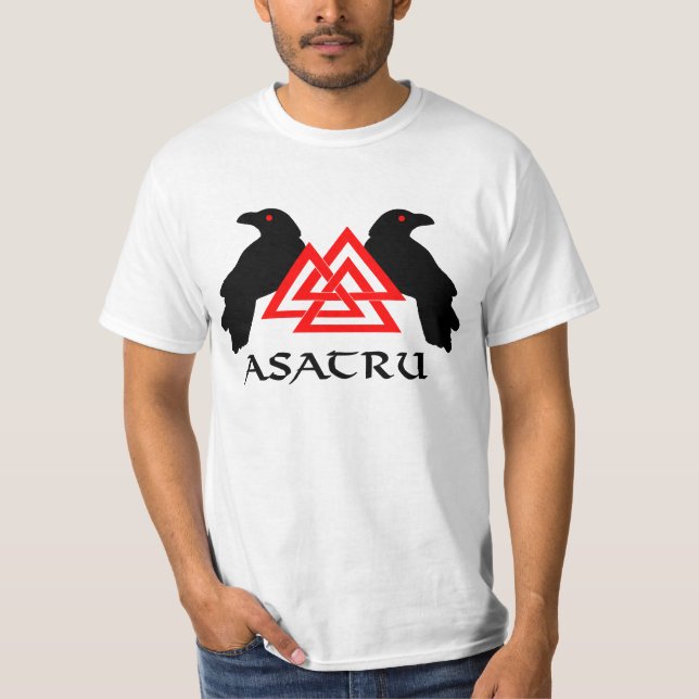 Asatru skjorta t shirt (Framsida)