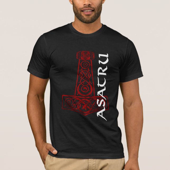 Asatru skjorta tee shirt (Framsida)