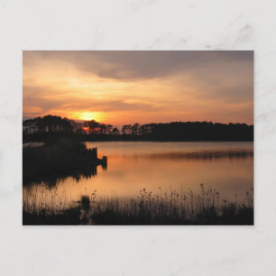 Asawoman Sunset vykort