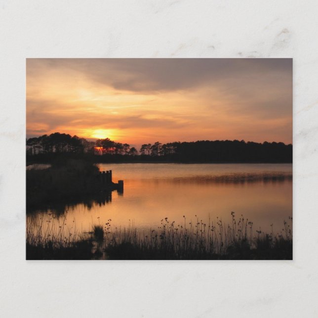 Asawoman Sunset vykort (Framsida)
