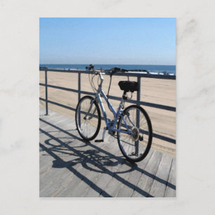 Asbury Park NJ Boardpromenad - Bicycle Vykort