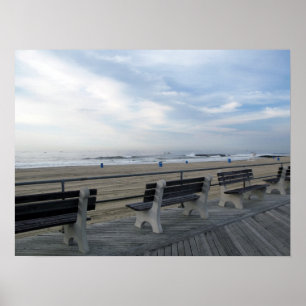 Asbury Park NJ boardpromenad Poster