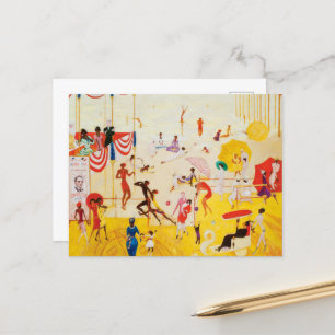 Asbury Park South av Florine Stettheimer Vykort