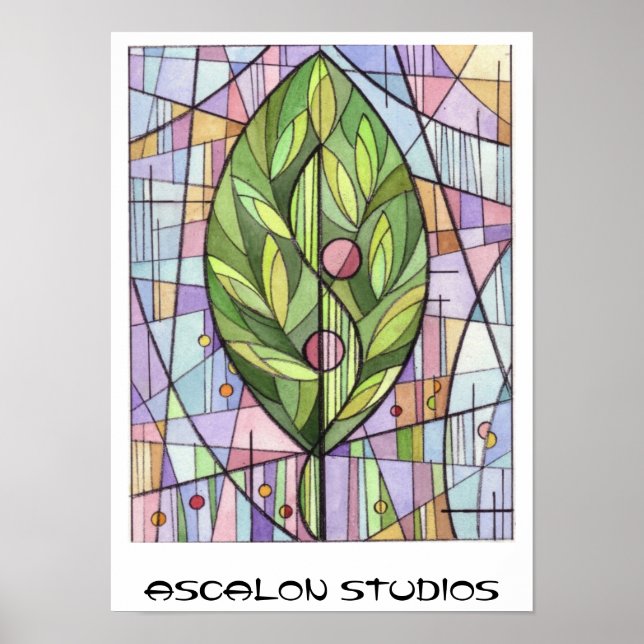 Ascalon Studios "Livets träd" Skriv ut Poster (Framsidan)