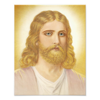 Ascended Master Jesus Kristus Fototryck