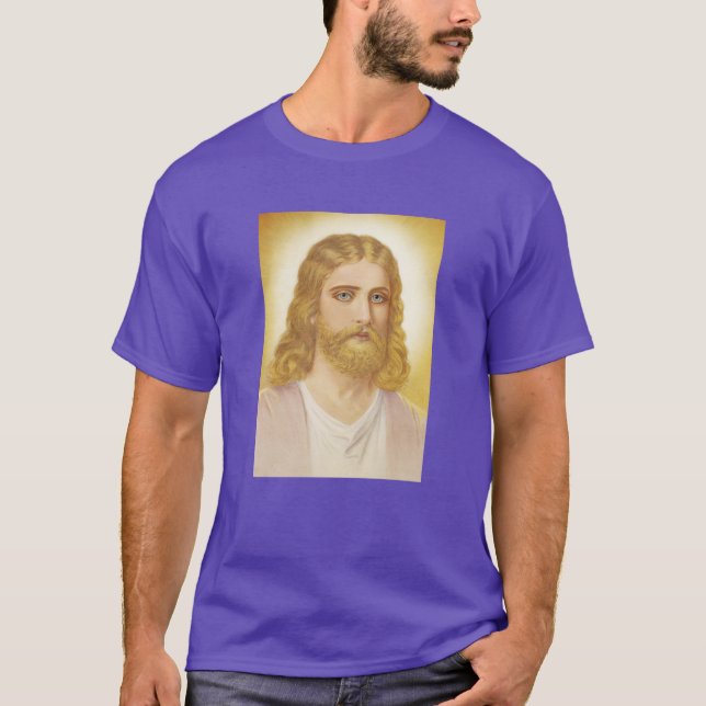 Ascended Master Jesus Kristus T Shirt (Framsida)