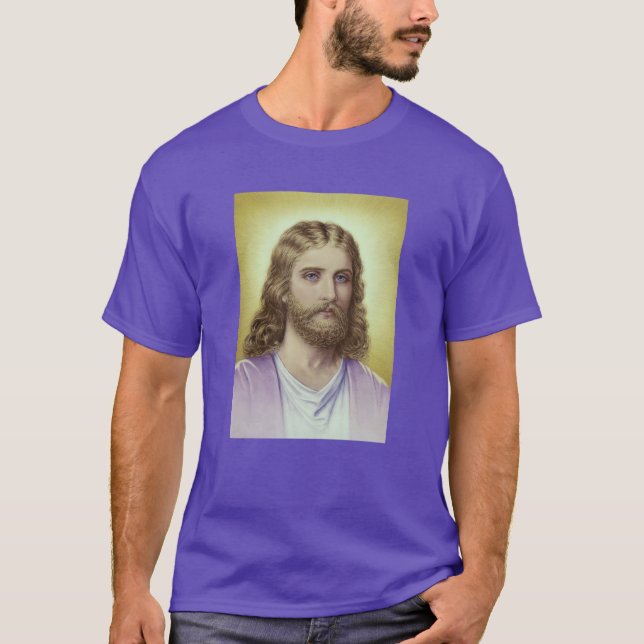 Ascended Master Jesus Kristus T Shirt (Framsida)