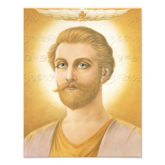 Ascended Master Saint Germain Fototryck