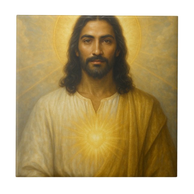 Ascended Master Sananda Kakelplatta (Framsidan)