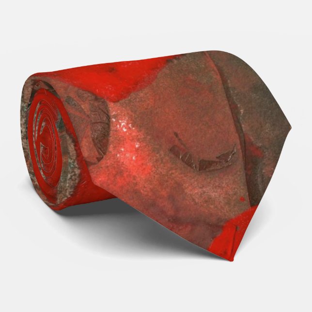 "Ascenders" Abstract Design Tie Slips (Rullad)