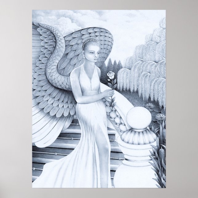 Ascending Guardian Photo Enlargement Poster (Framsidan)