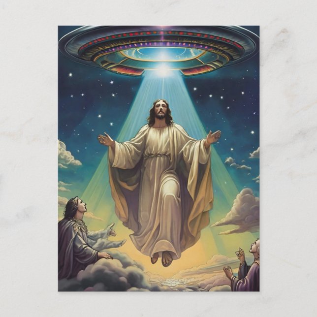 Ascending Messiah Vykort (Framsida)