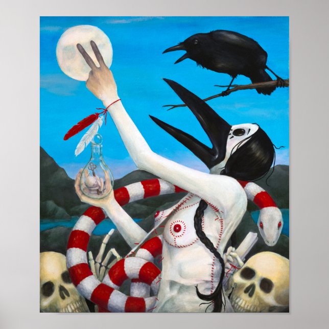 "Ascension" av Christiane Cegavske Poster (Framsidan)