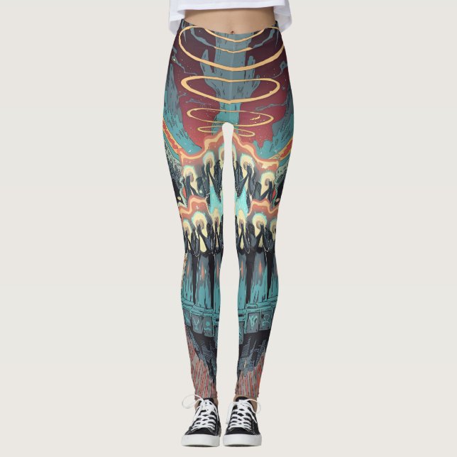 Ascension av de bundna profeterna leggings (Framsida)