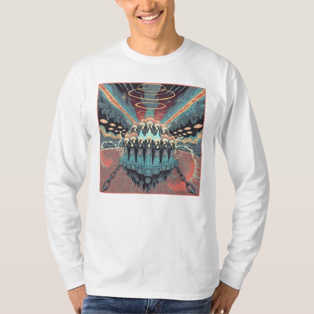 Ascension av de bundna profeterna t shirt (Framsida)