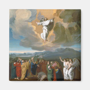 Ascension av Jesus Kristus Magnet