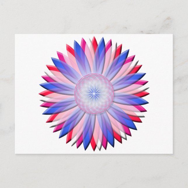 Ascension Flower Vykort (Framsida)