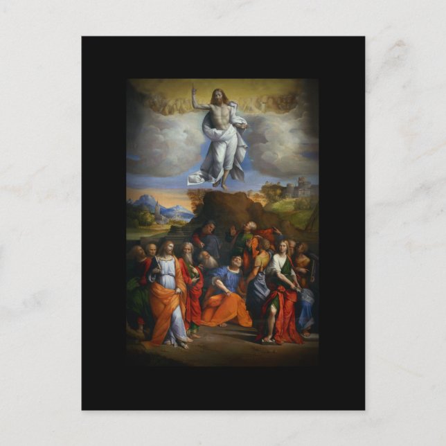 Ascension i Golden Clouds Vykort (Framsida)