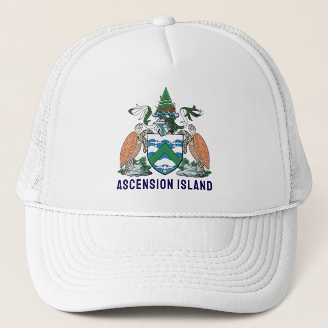 Ascension Island jackar om arm Keps (Framsida)