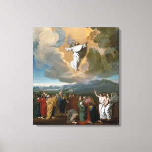 Ascension (Jesus Kristus som svänger mot himlen) Canvastryck