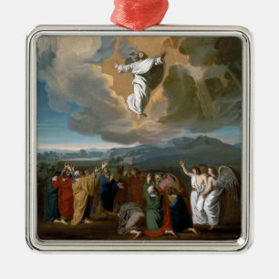 Ascension (Jesus Kristus som svänger mot himlen) Julgransprydnad Metall