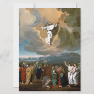 Ascension (Jesus Kristus som svänger mot himlen) Kort