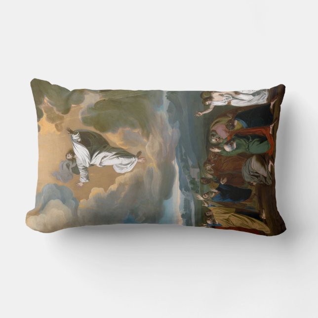 Ascension (Jesus Kristus som svänger mot himlen) Lumbarkudde (Framsida)